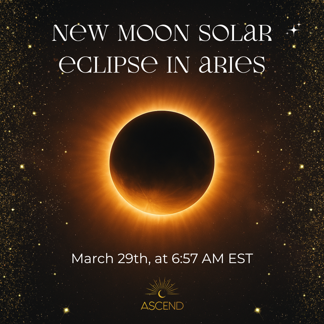 March 2025: New Moon Partial Solar Eclipse in Aries Horoscopes | ASCEND