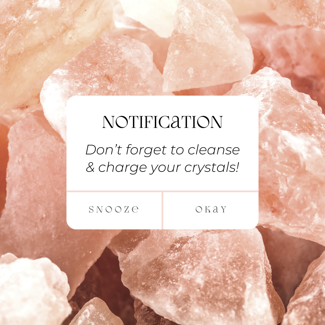 How to Charge & Cleanse Your Crystals | ASCEND