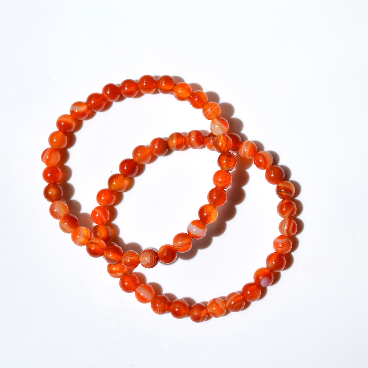 Carnelian Bead Bracelet | ASCEND