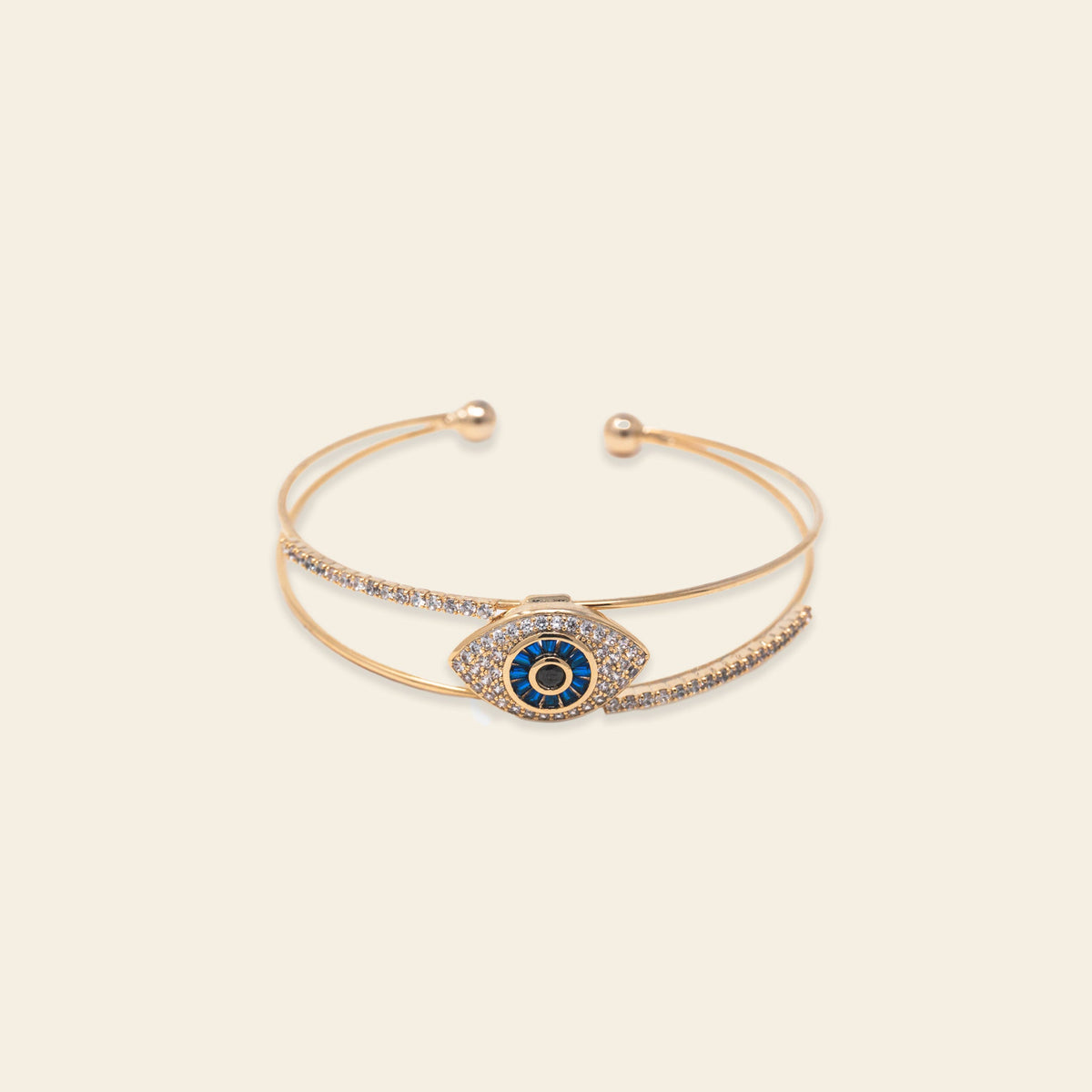 Evil Eye Cuff Bracelet