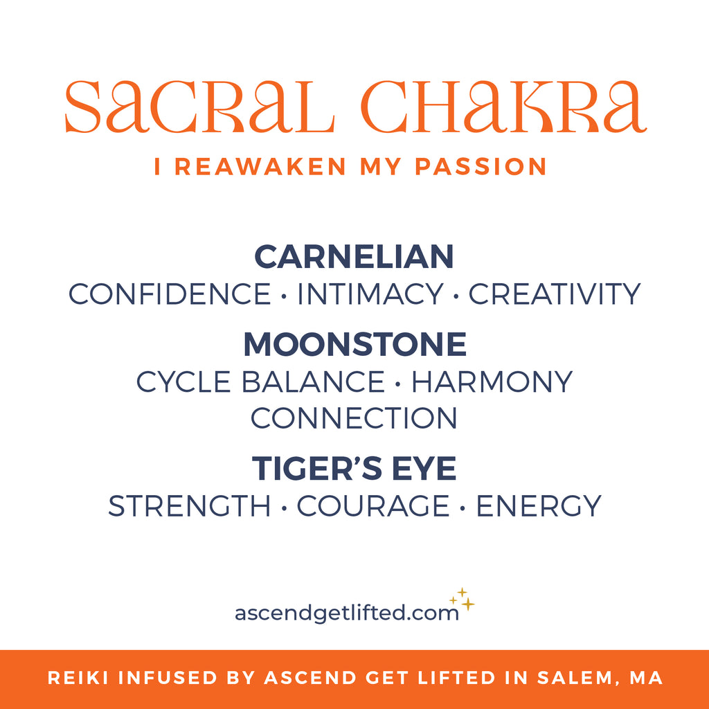 Sacral Chakra Crystal Set