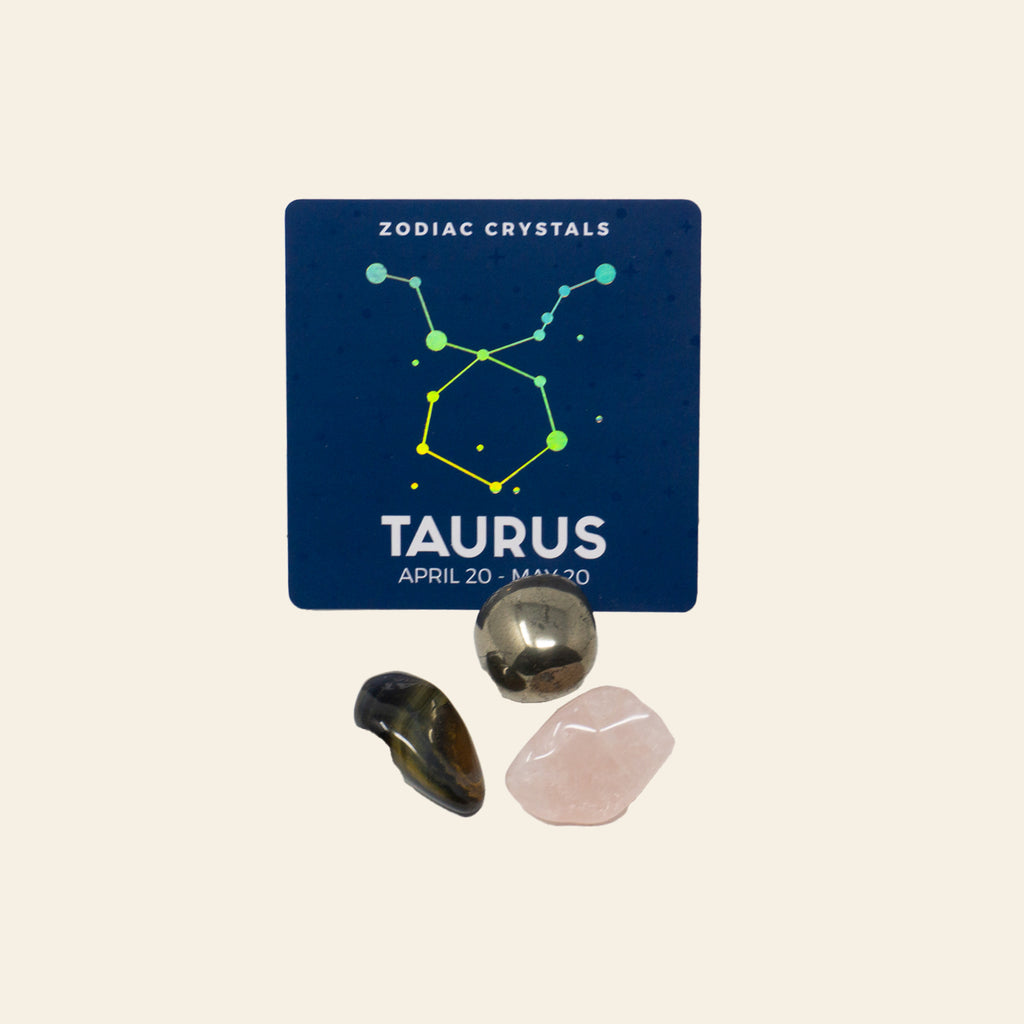 Zodiac Crystals Set - Taurus