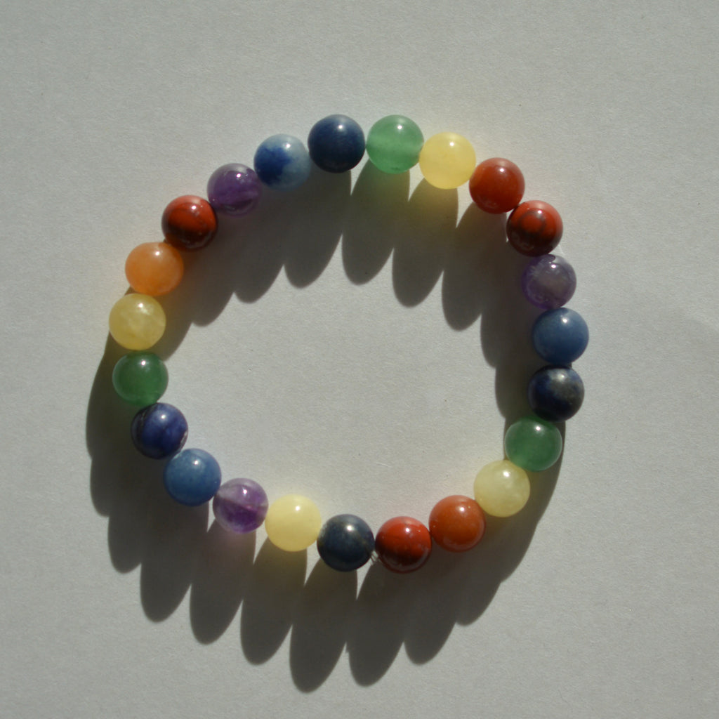 Aligned Gemstone Bracelets