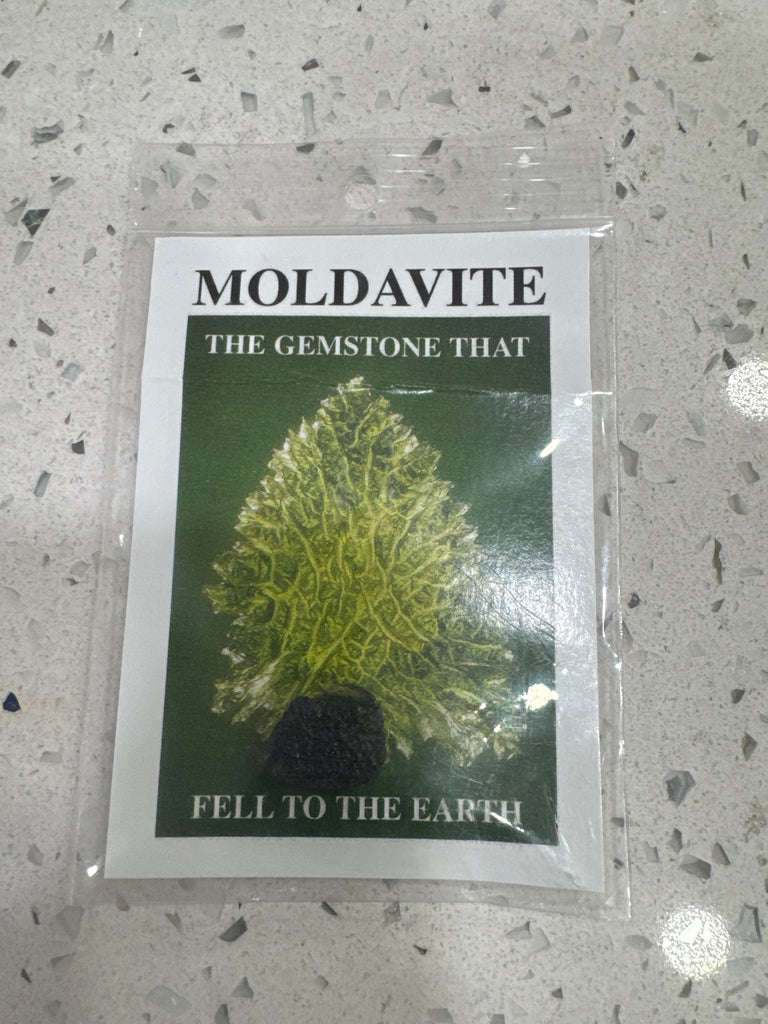 Raw moldavite cluster
