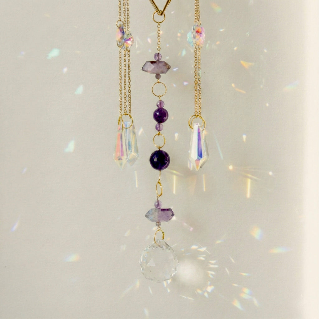 Amethyst Daydream Suncatcher