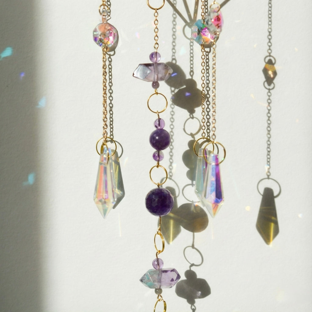 Amethyst Daydream Suncatcher