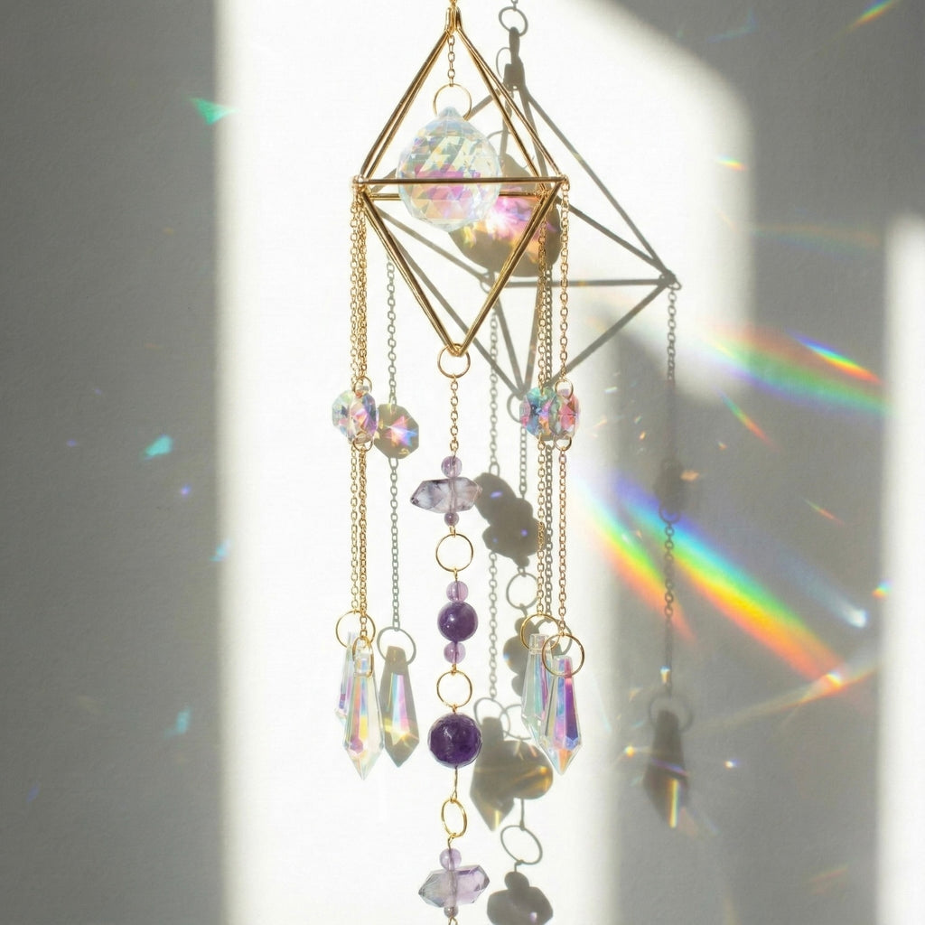 Amethyst Daydream Suncatcher