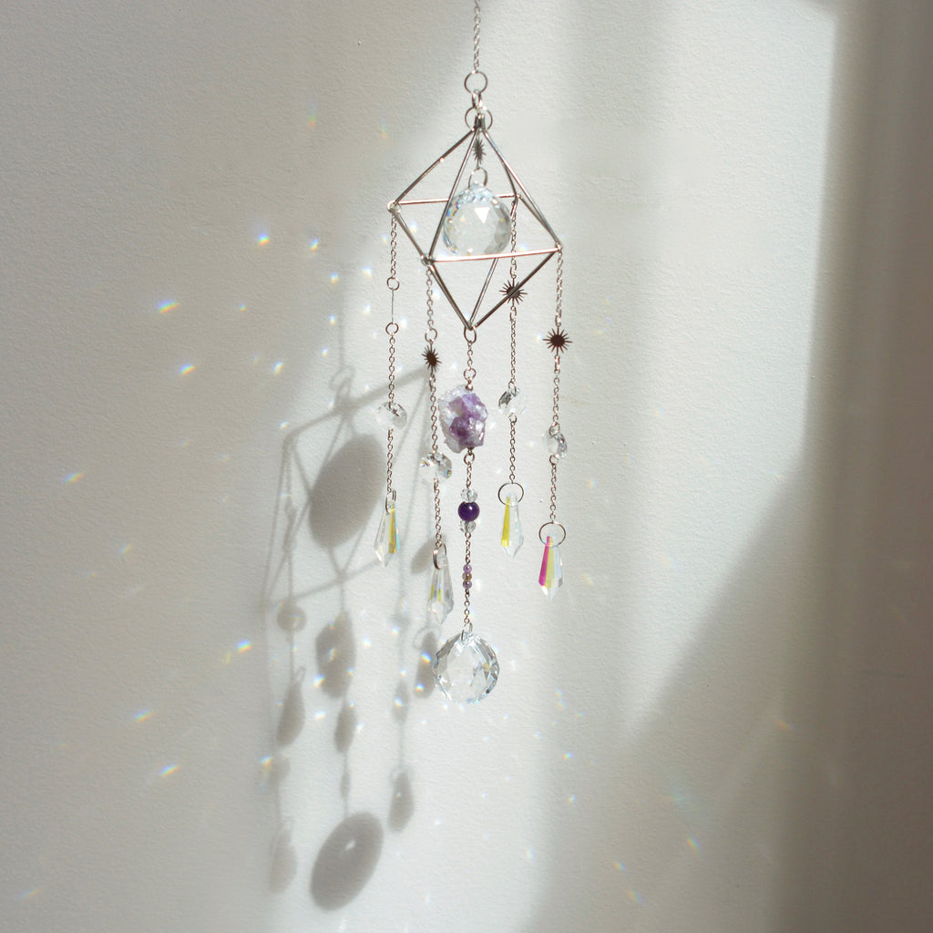 Amethyst Dreams Suncatcher