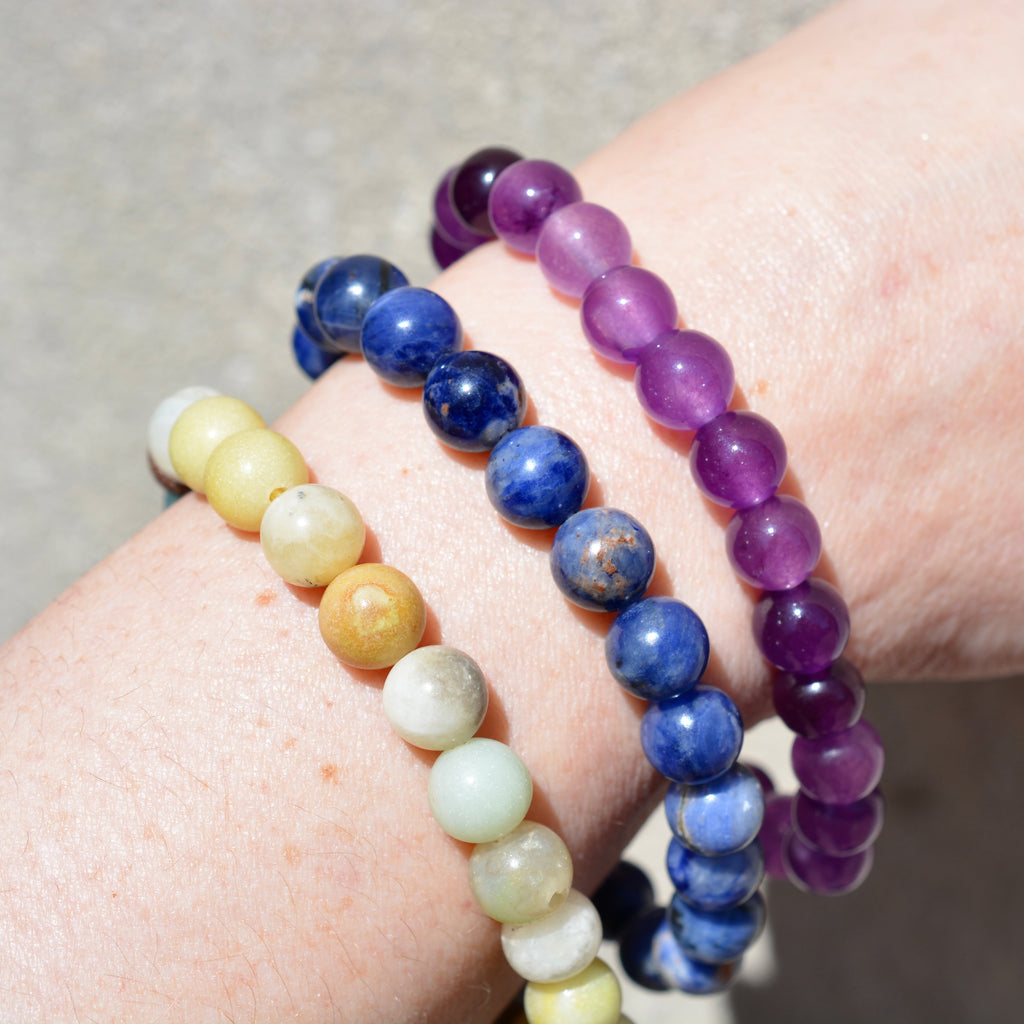 Beaded Gemstone Bracelets