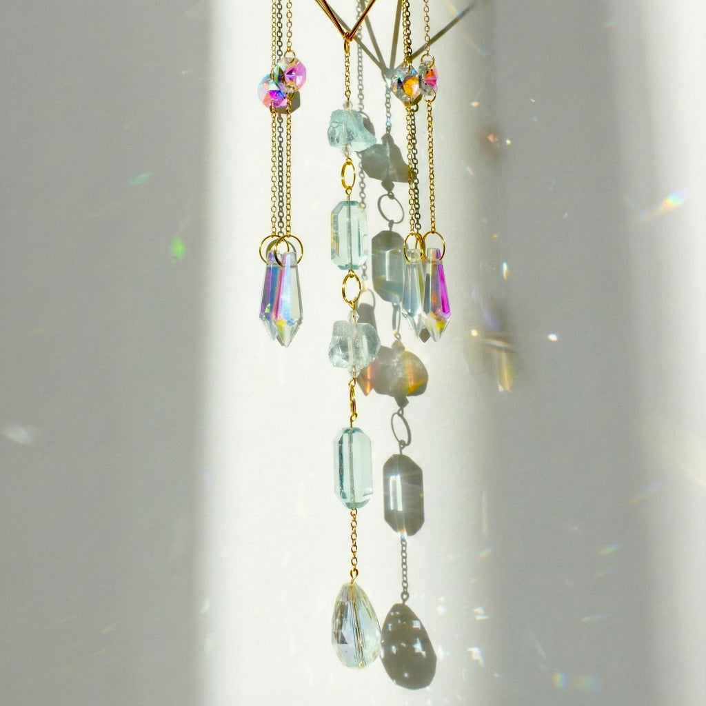 Aquamarine Glow Suncatcher