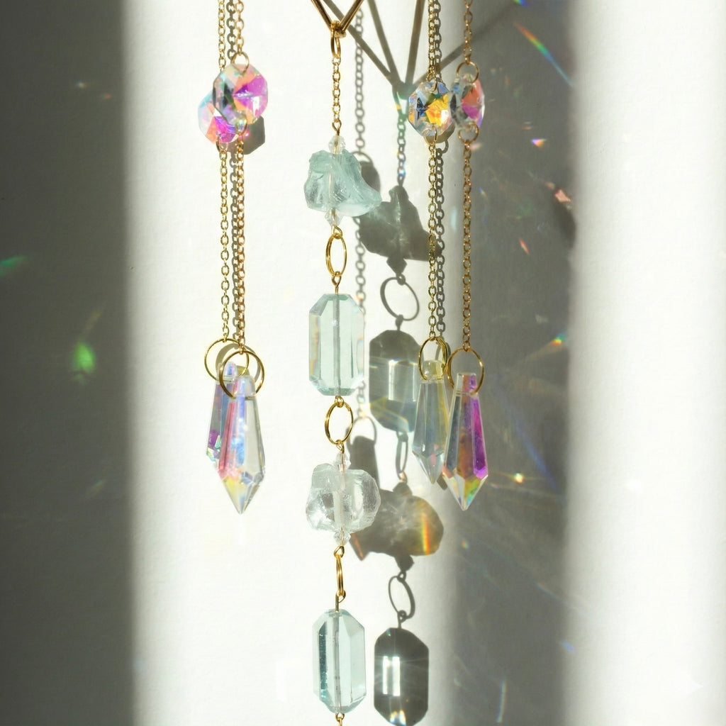 Aquamarine Glow Suncatcher