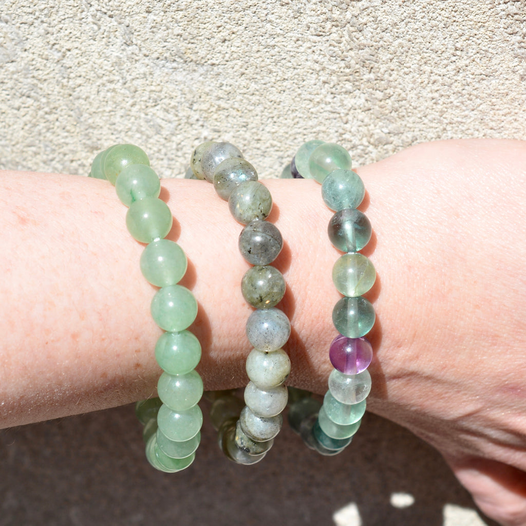 Beaded Gemstone Bracelets