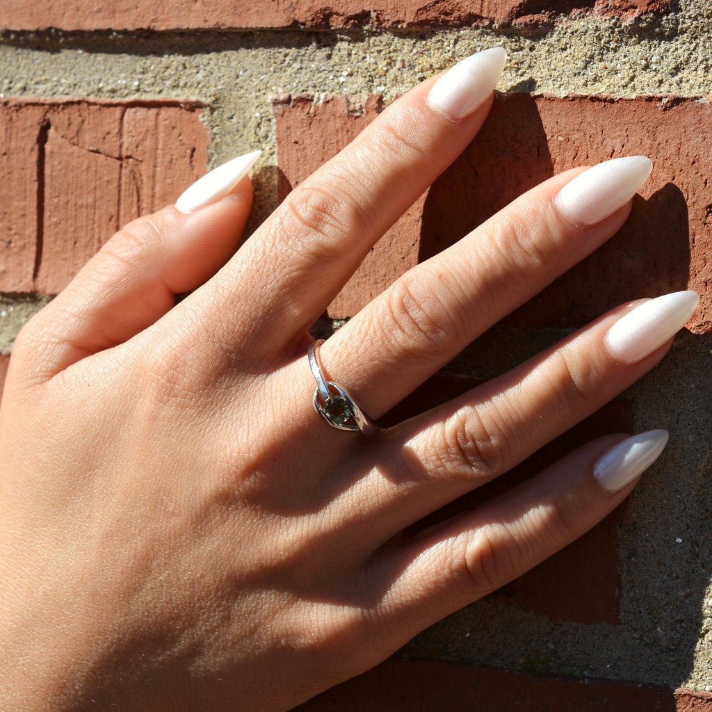 Becoming Moldavite Ring