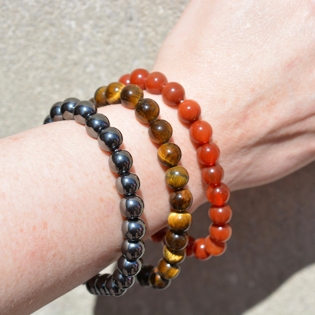 Beaded Gemstone Bracelets