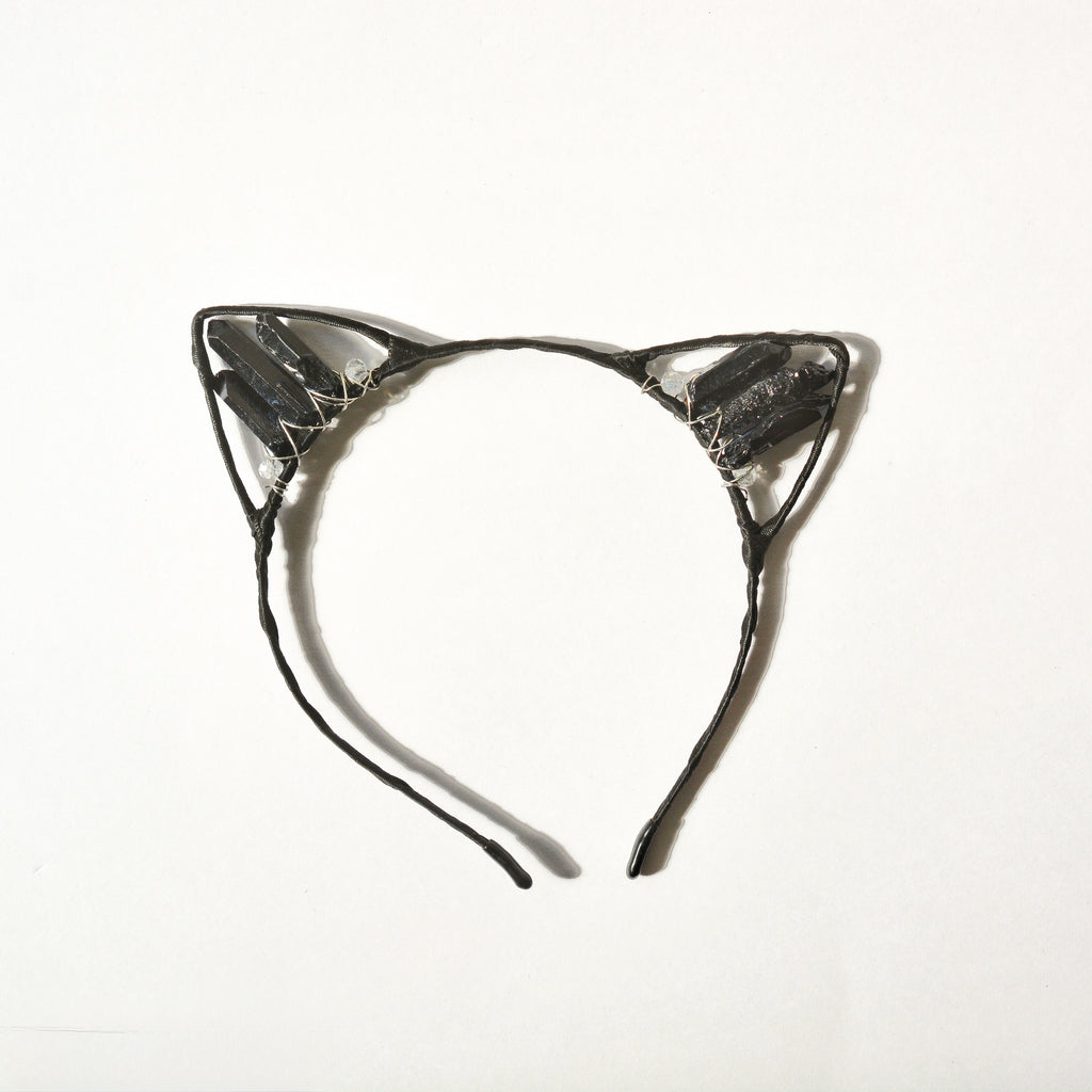 Cat Ears Crystal Headband