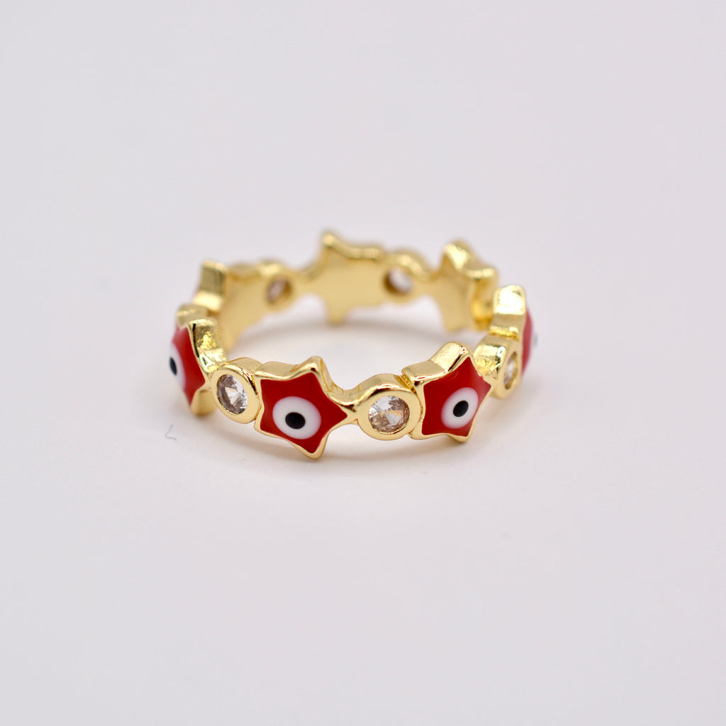 Celestial Eye Evil Eye Ring - Protection Ring