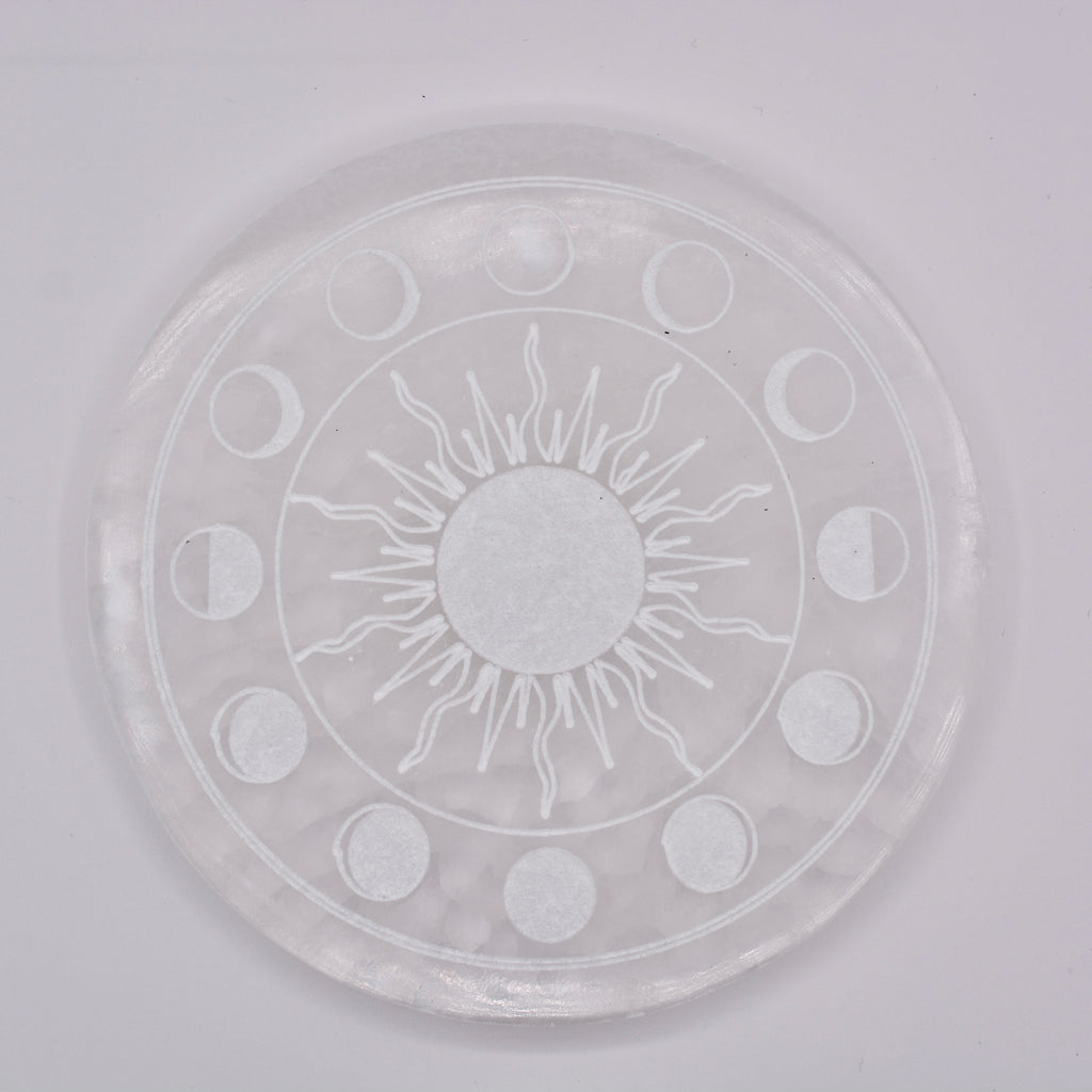 Celestial Flow Selenite Plate