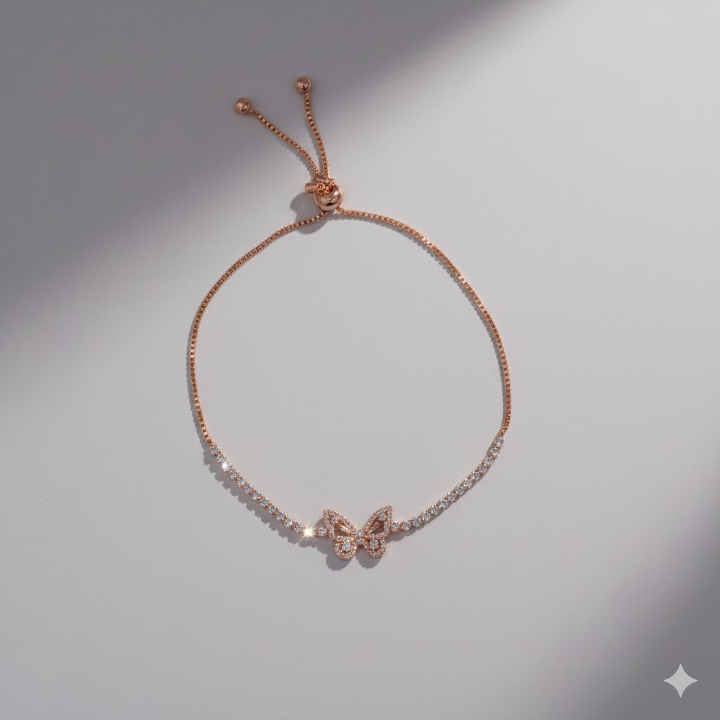 Celestial Flutter Slider Bracelet