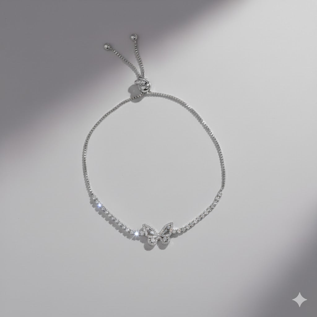 Celestial Flutter Slider Bracelet