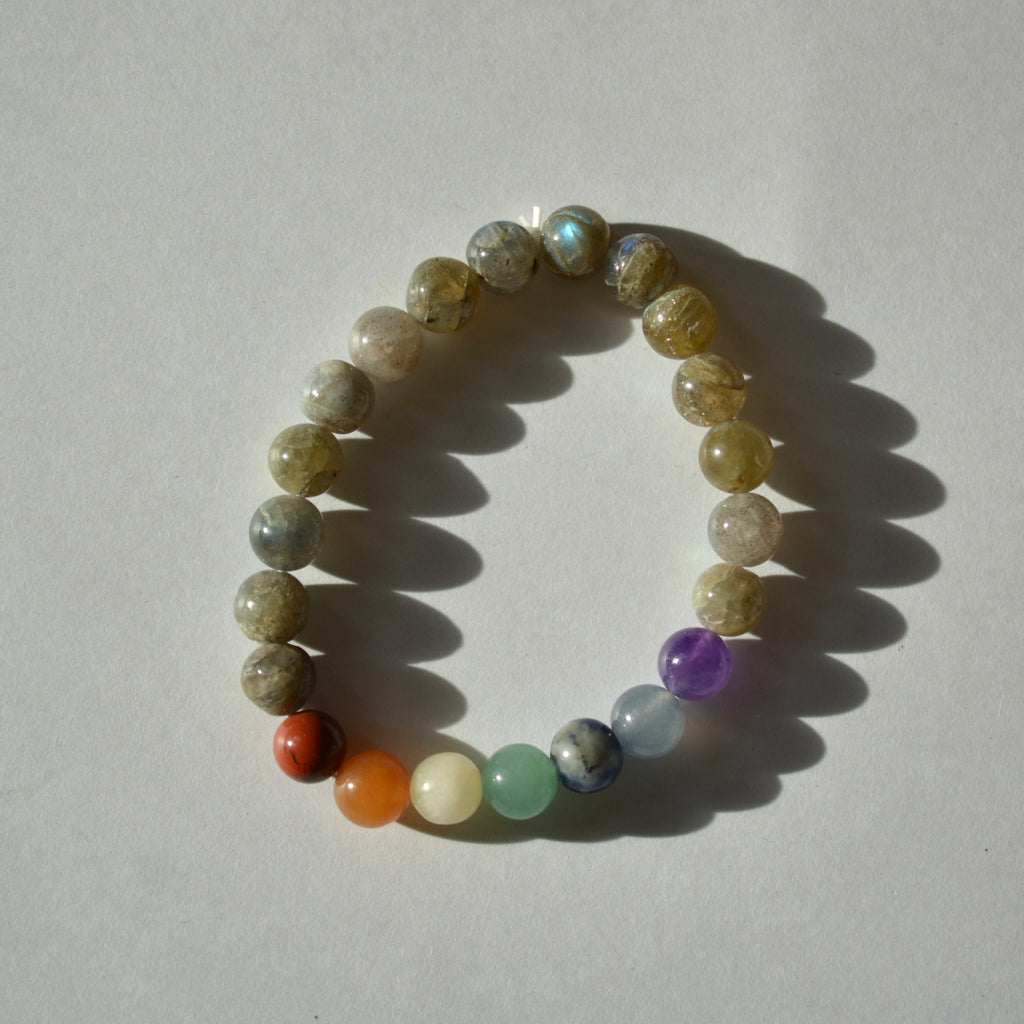 Aligned Gemstone Bracelets