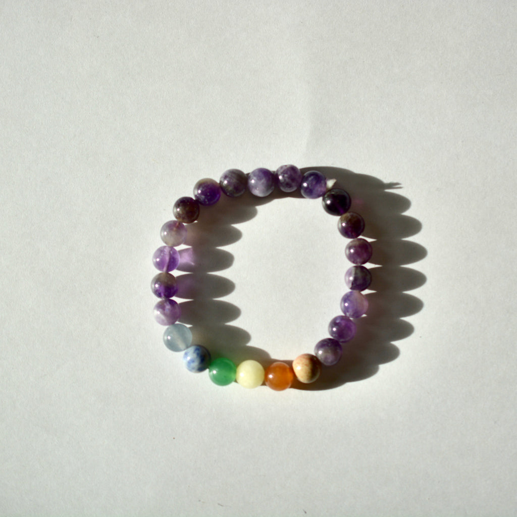 Aligned Gemstone Bracelets