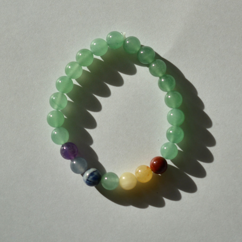 Aligned Gemstone Bracelets