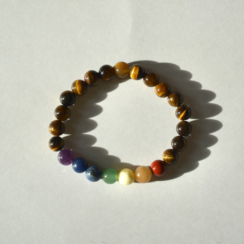 Aligned Gemstone Bracelets