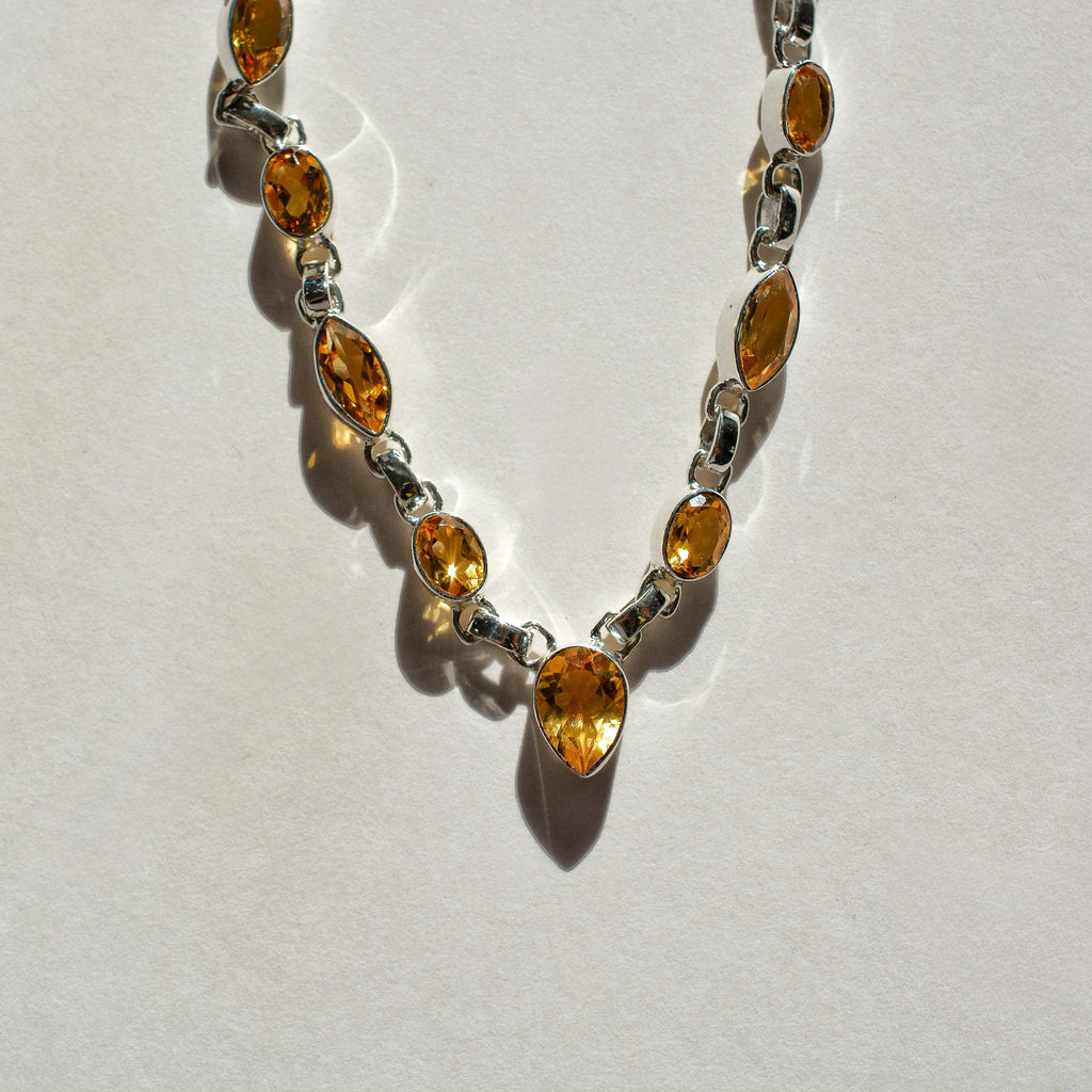 Luminous Stations Necklace – Citrine