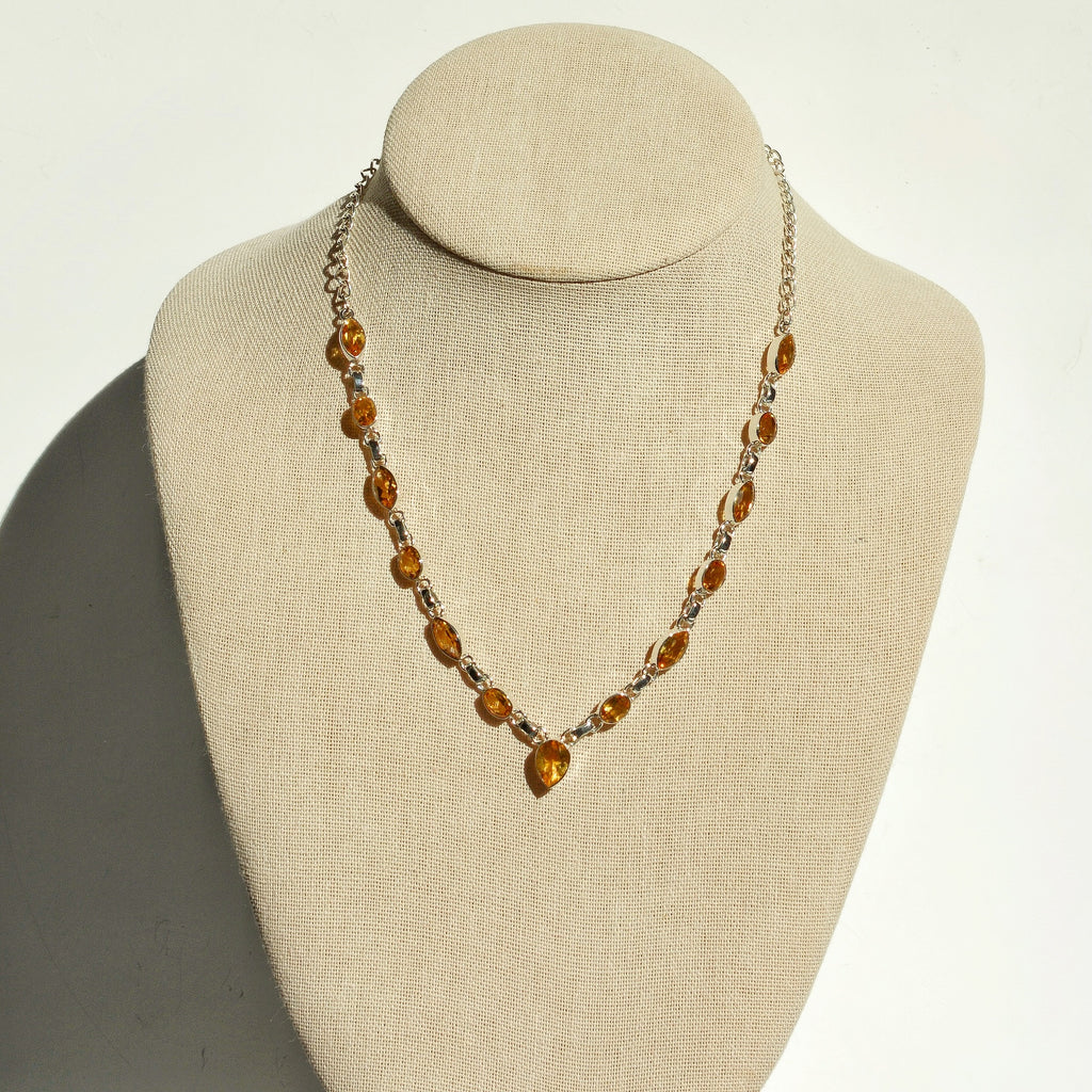 Luminous Stations Necklace – Citrine