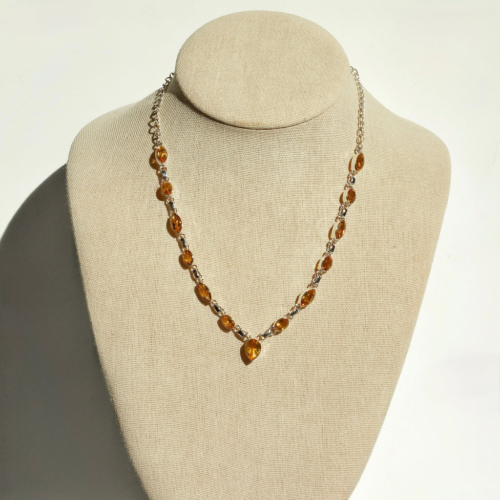 Luminous Stations Necklace - Citrine