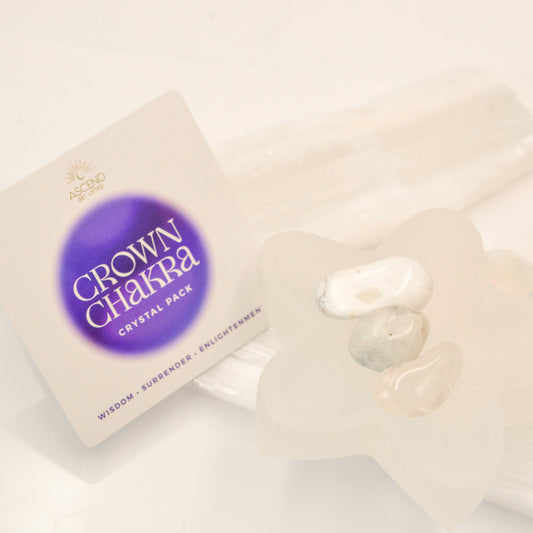 Crown Chakra Crystals Set