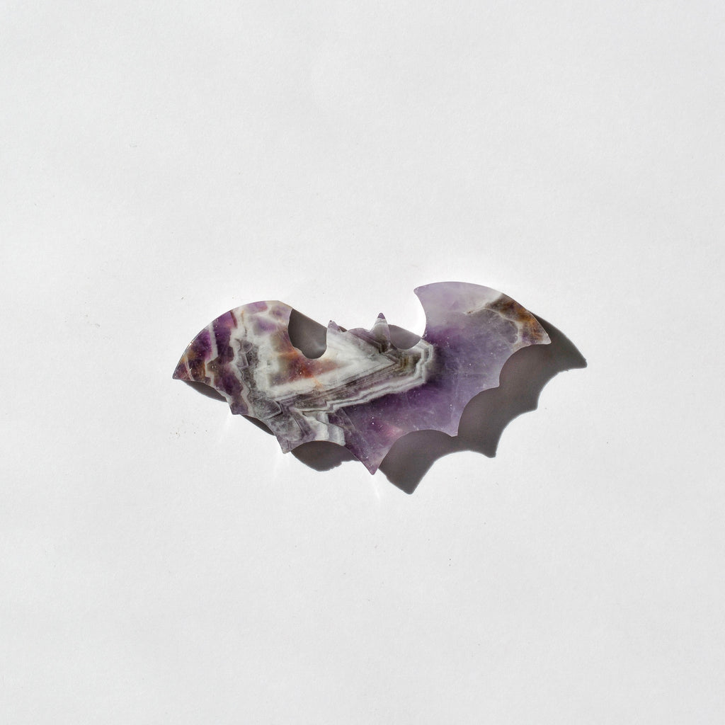Crystal Bat Carving