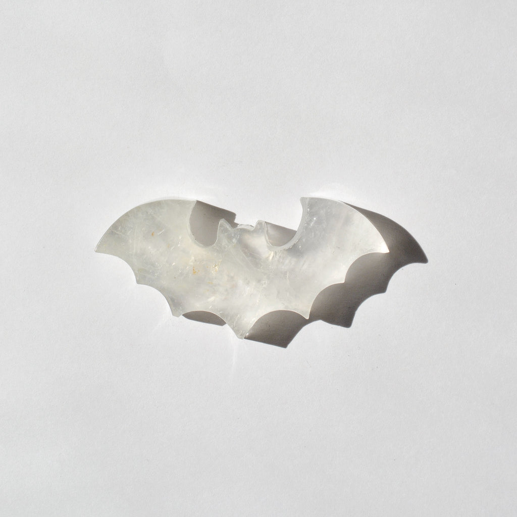Crystal Bat Carving