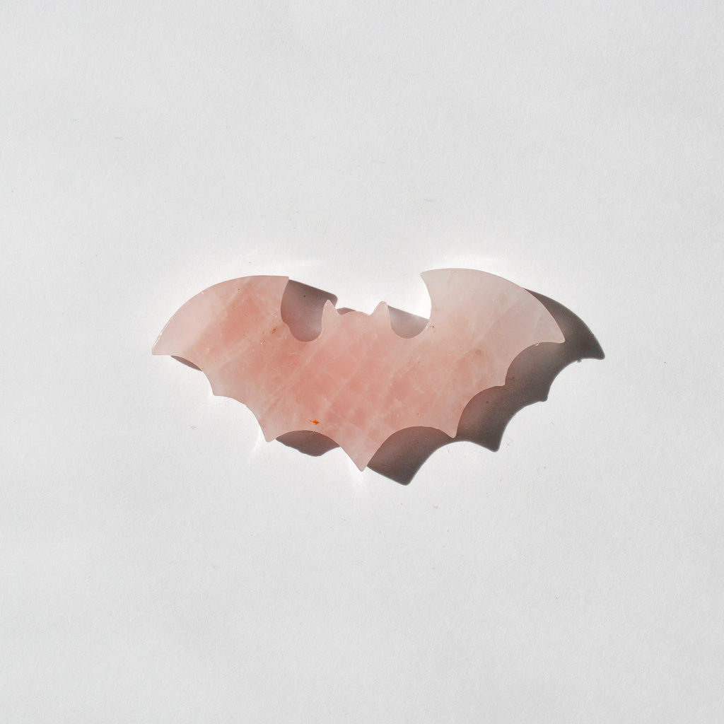 Crystal Bat Carving