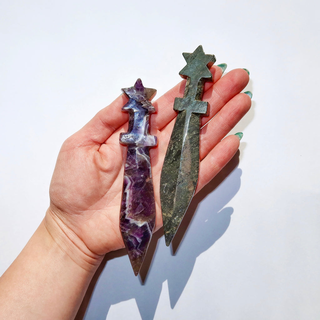 Crystal Star Athame