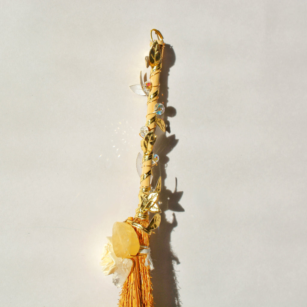 Crystal Witch Brooms