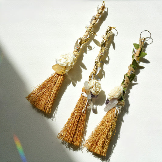 Crystal Witch Brooms