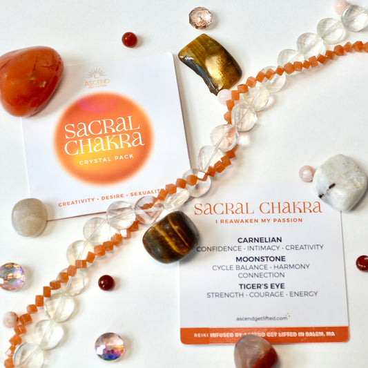 Sacral Chakra Crystal Set