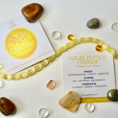 Solar Plexus Chakra Crystal Set | ASCEND