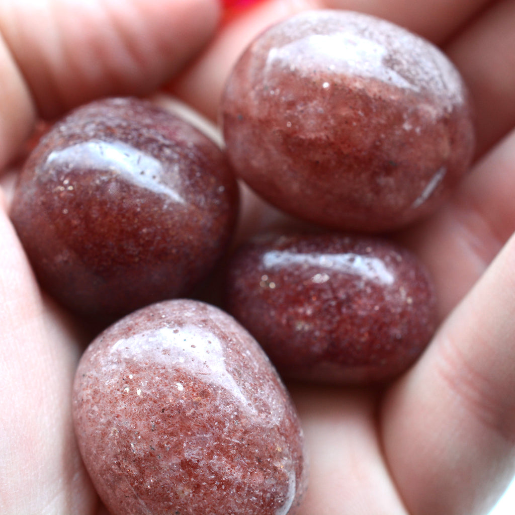 Strawberry Quartz Tumble