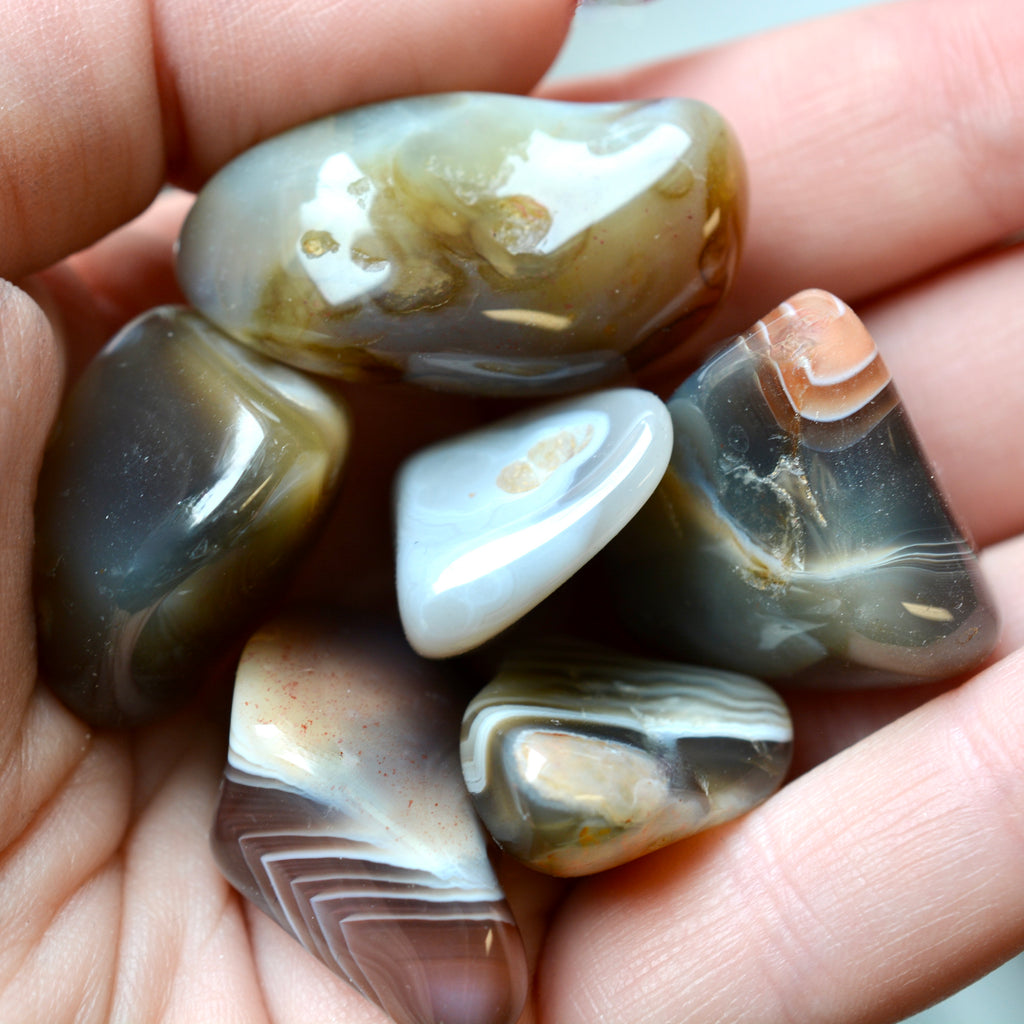 Gorgonzola Agate Tumble