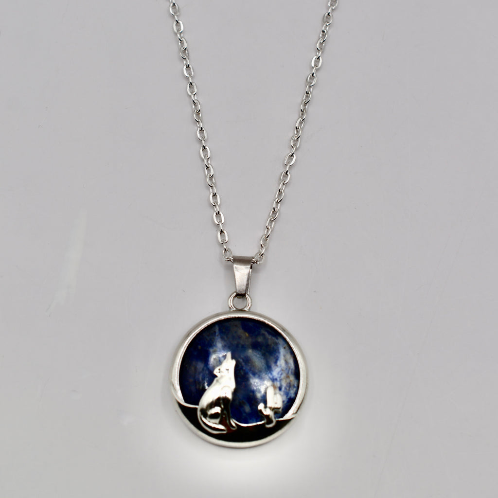 Howling Wolf Necklace