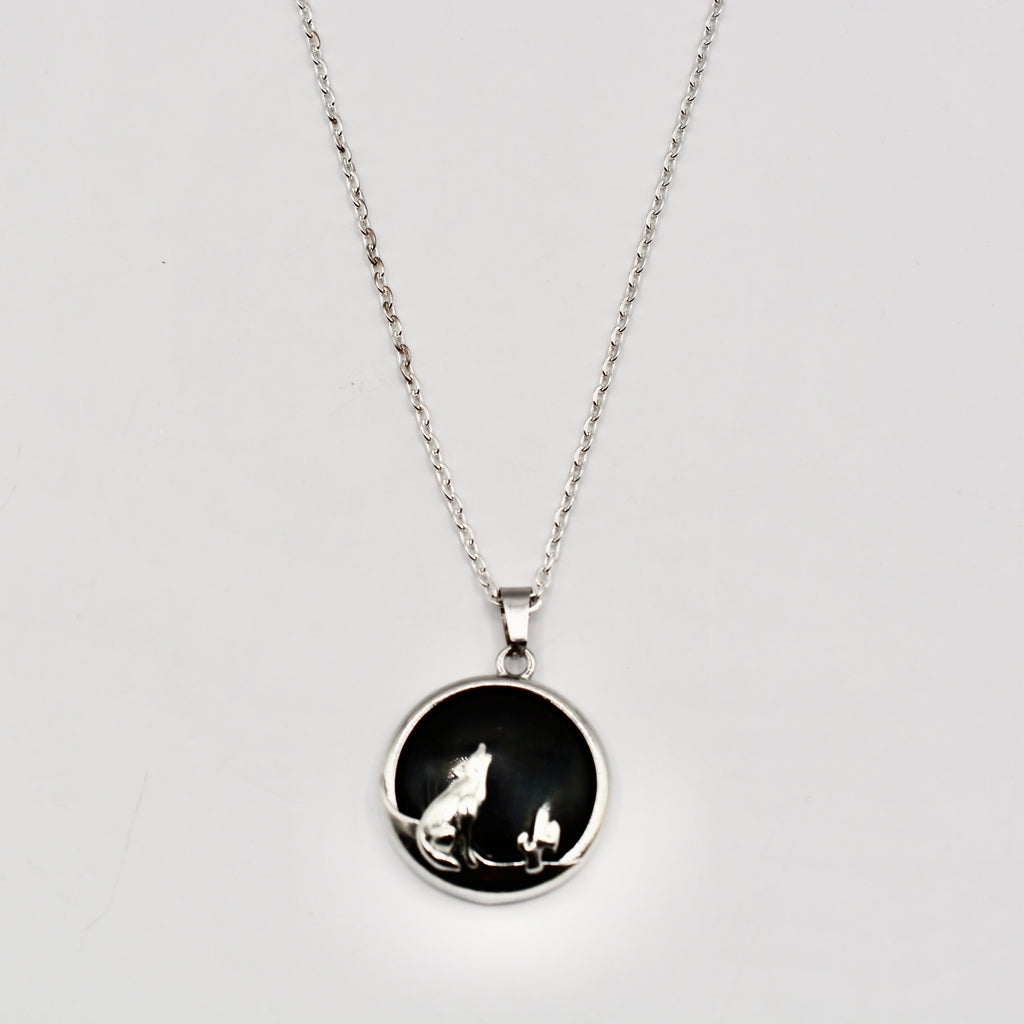 Howling Wolf Necklace