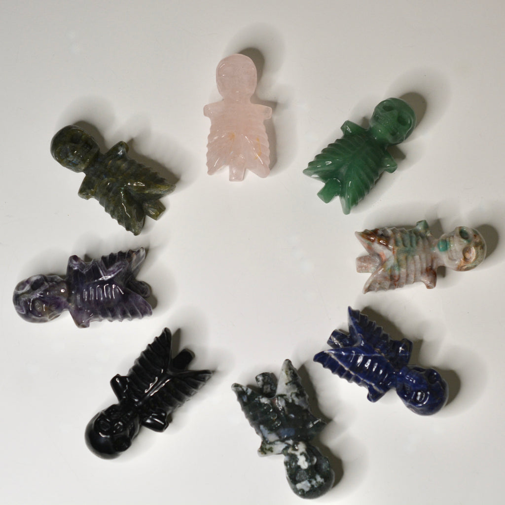 Crystal Skeleton Torsos