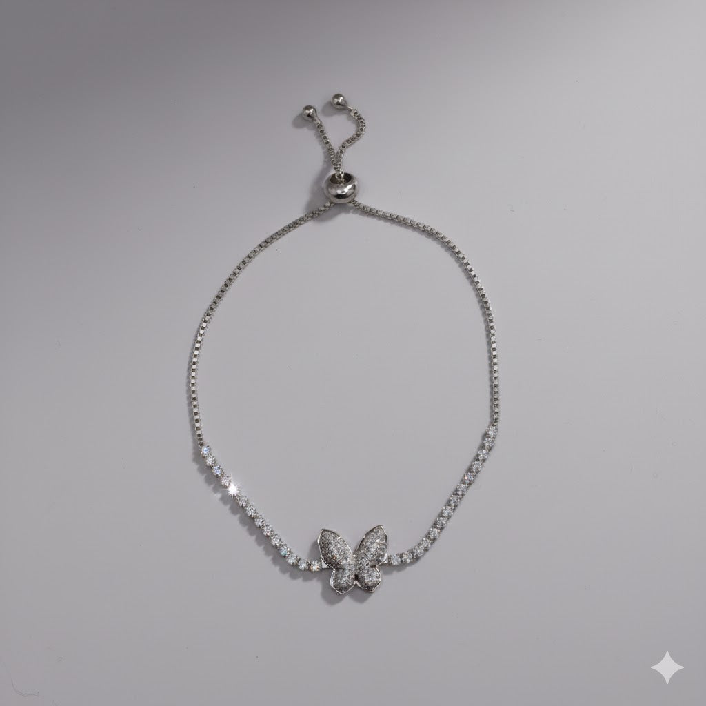 Dainty Flutter Slider Bracelet