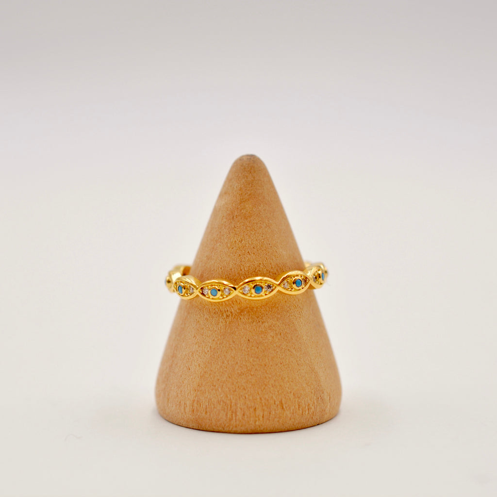 Evil Eye Infinity Ring | ASCEND