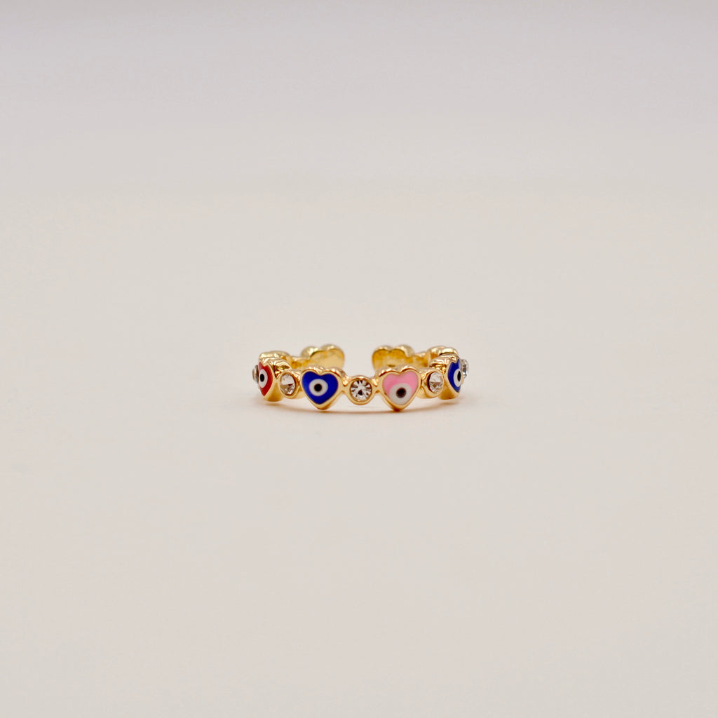 Multi Eye Ring Heart Eyes Ring | Ascend Crystals Salem