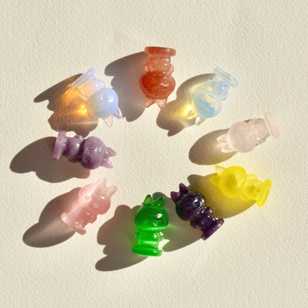 Mini Crystal Labubus