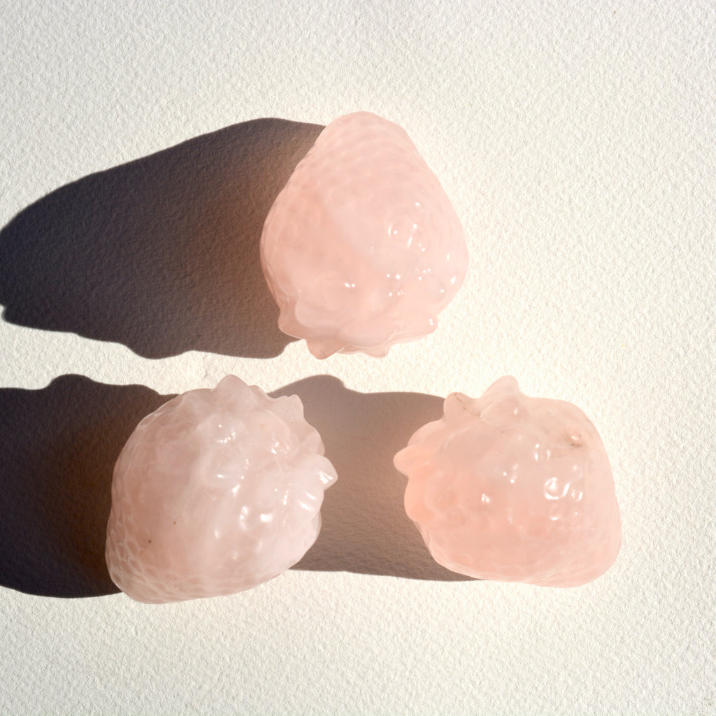 Rose Quartz Strawberry