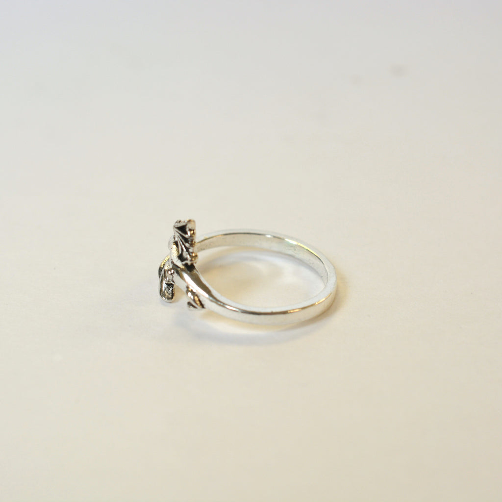 Dragon's Kiss Sterling Silver Ring